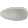 Mexen Imola свободностояща вана от конгломерат 170 x 88 cm, бетон мат - 57281708561