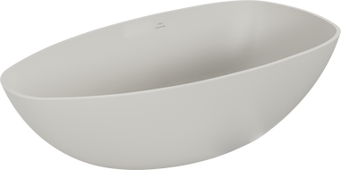 Mexen Imola свободностояща вана от конгломерат 170 x 88 cm, бетон мат - 57281708561