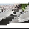 Mexen Siena свободно стояща вана от конгломерат 170 x 80 см, бял мат - 57291708000