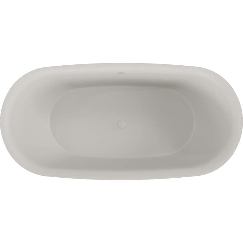 Mexen Siena самостоятелно стояща вана от конгломерат 170 x 80 см, мат бетон - 57291708061