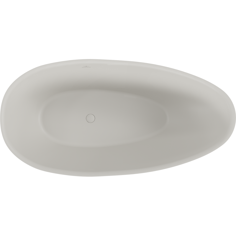 Mexen Milano свободно стояща вана от конгломерат 150 x 82 см, бетон мат - 57301508561