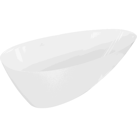 Mexen Milano свободно стояща вана от конгломерат 170 x 86 cm, бял гланц - 57301708510