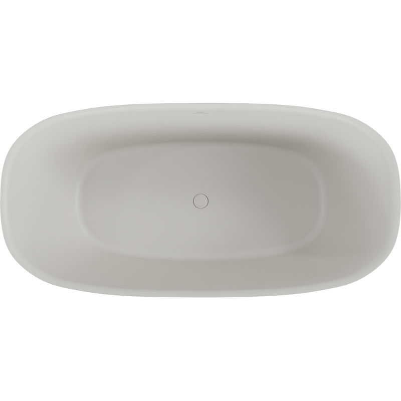 Mexen Como свободно стояща вана от конгломерат 150 x 82 cm, матов бетон - 57311508261