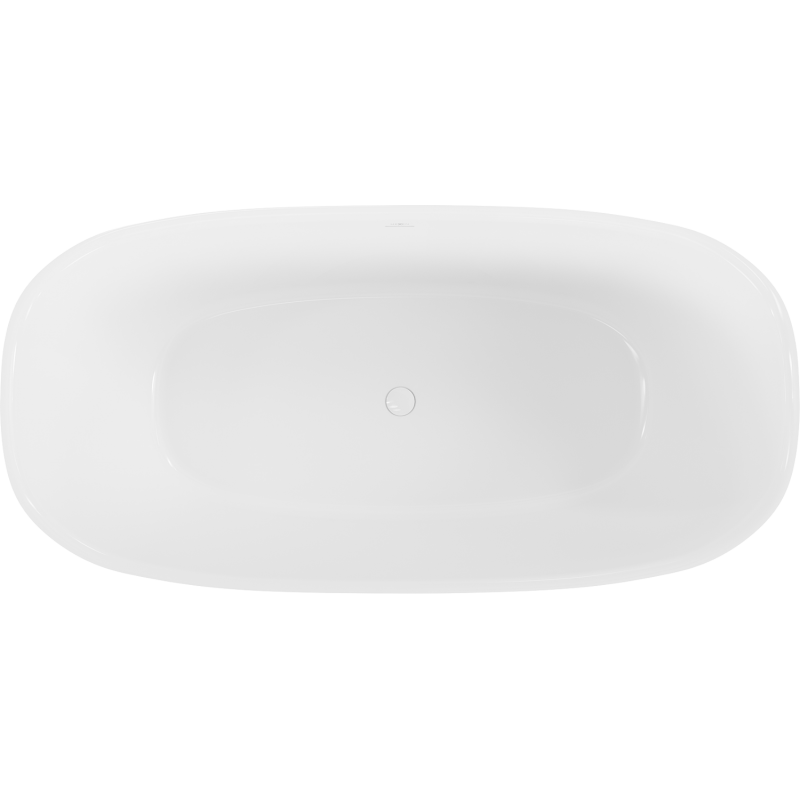 Mexen Como свободностояща вана от конгломерат 170 x 82 см, бяла гланц - 57311708210