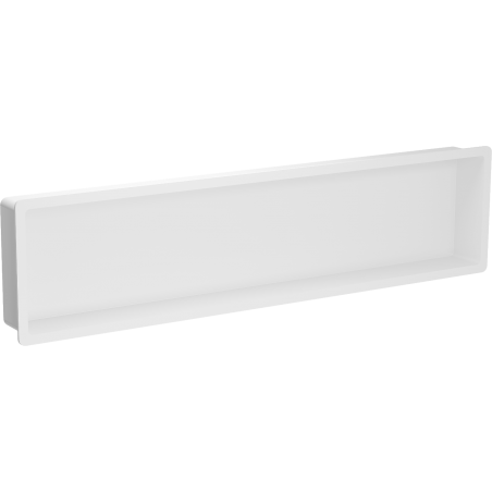 Mexen X-Wall-K нишова полица от конгломерат 122,7 x 30,7 cm, бяла - 1900123010
