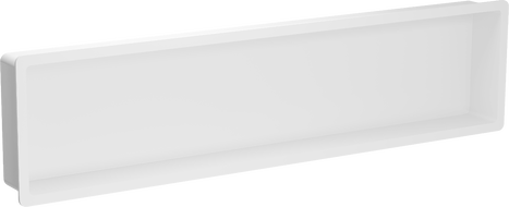 Mexen X-Wall-K вградена полица от конгломерат 122,7 x 30,7 см, бяла - 1900123010