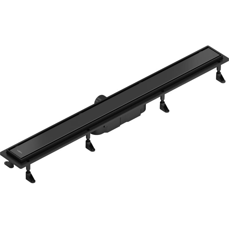 Mexen Flat Abs Flat ABS линеен сифон 2в1 60 см, черен - 1769060