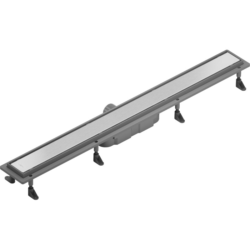 Mexen Flat Abs Flat ABS линеен сифон 2в1 90 см, инокс - 1069090