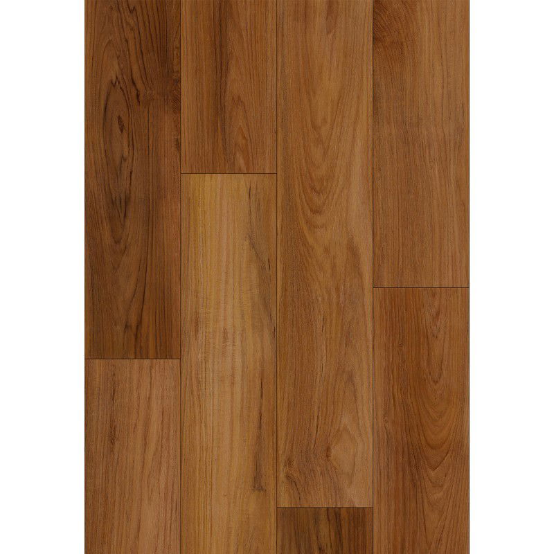 Mexen Lubbock винилови панели 1240 x 182 mm SPC 6,5 mm, подложка IXPE 1,5 mm, 4 V-фуга, Тик - F1092-1240-182-505-4V1-08