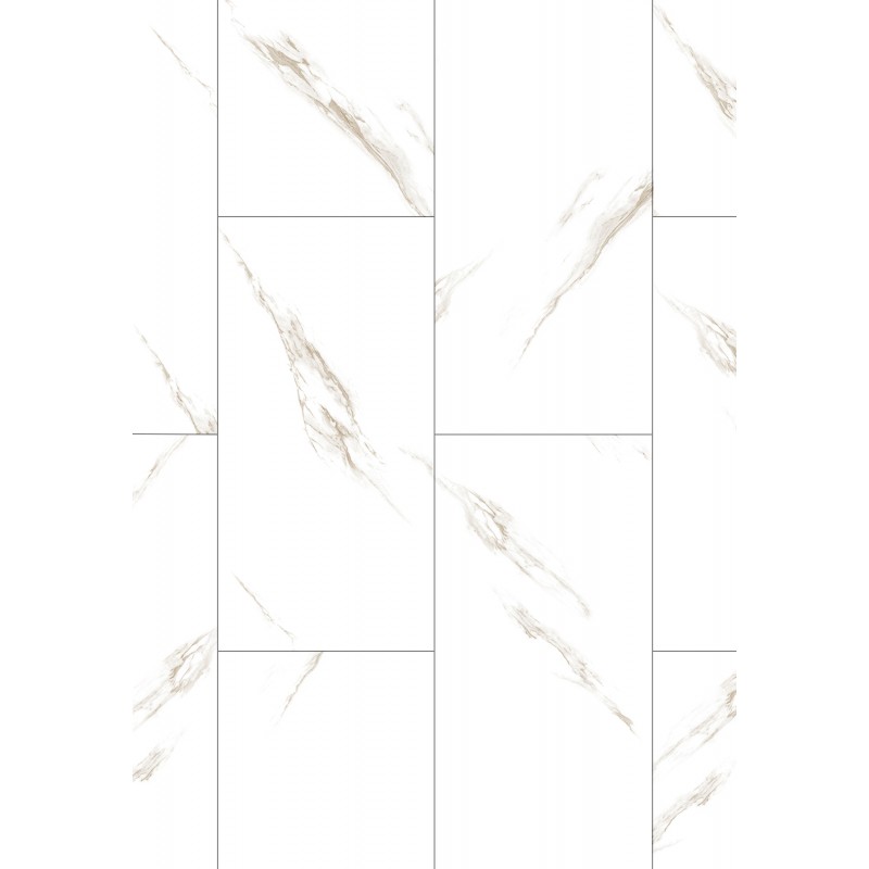Mexen River White винилови панели 610 x 305 mm SPC 6,5 mm, подложка IXPE 1,5 mm, 4 V-фуга, Джаз Бял - F1150-0610-305-505-4V1-90