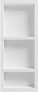 Mexen X-Wall-S нишева лавица SMC с яка 99,1 x 40,7 см, бяла - 1901994109