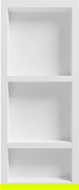 Mexen X-Wall-S нишова полица SMC с фланец 99,1 x 40,7 cm, бяла - 1901994109