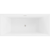 Mexen Vigo свободностояща вана 178,5 x 80 см, бяла, никелова brushed - 51251788000-97