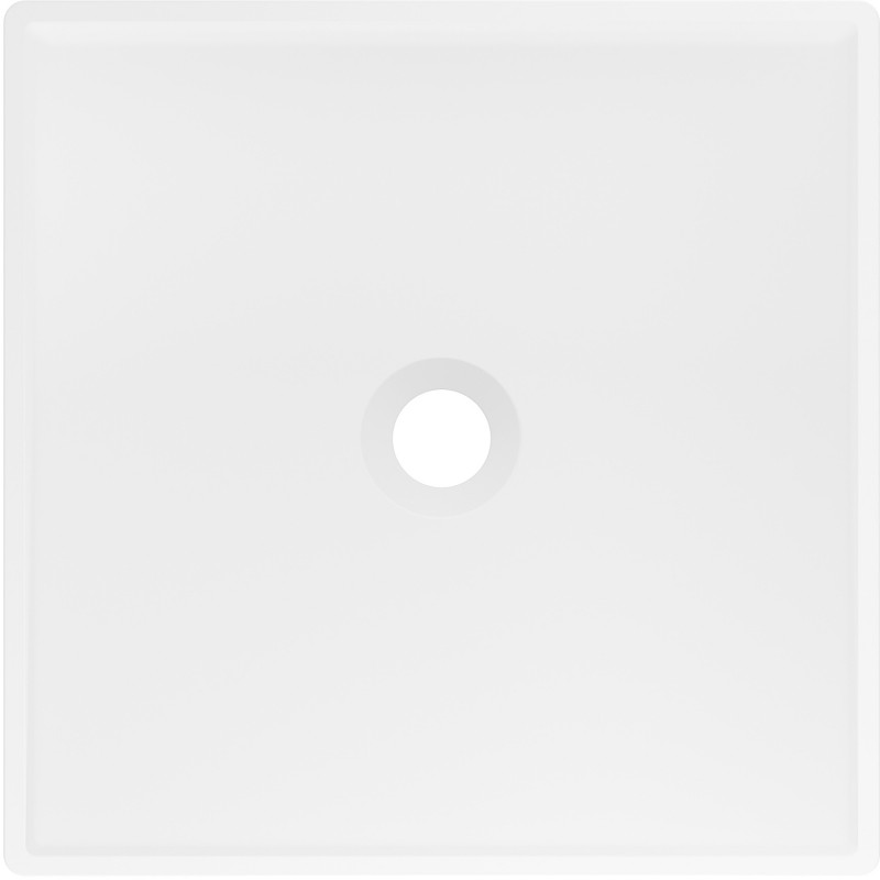 Mexen Xola-1 свободностояща мивка от конгломерат 40 x 40 cm, бяла мат - 26594000