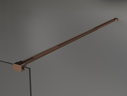 Mexen прост скоба за душ кабина 6-8 мм, розово злато - 800-01-60