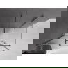 Mexen Velar плъзгаща душ кабина 90 х 70 см, прозрачна, gun metal - 871-090-070-01-95