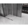Mexen Velar плъзгаща се душ кабина 90 x 85 см, прозрачна, тъмно метално - 871-090-085-01-95