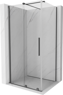 Mexen Velar плъзгаща се душ кабина 100 x 80 см, прозрачна, огнеупорен метал - 871-100-080-01-95