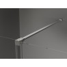 Mexen Velar плъзгащa душ-кабина 140 x 70 см, прозрачна, четкан никел - 871-140-070-01-97