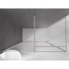 Mexen Velar плъзгаща се душ кабина 150 x 90 см, прозрачна, четка никел - 871-150-090-01-97