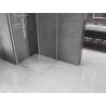 Mexen Velar плъзгаща се душ кабина 90 x 90 см, прозрачна, четка никел - 871-090-090-01-97