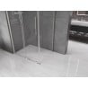 Mexen Velar плъзгаща се душ кабина 110 x 70 см, прозрачна, четен никел - 871-110-070-01-97