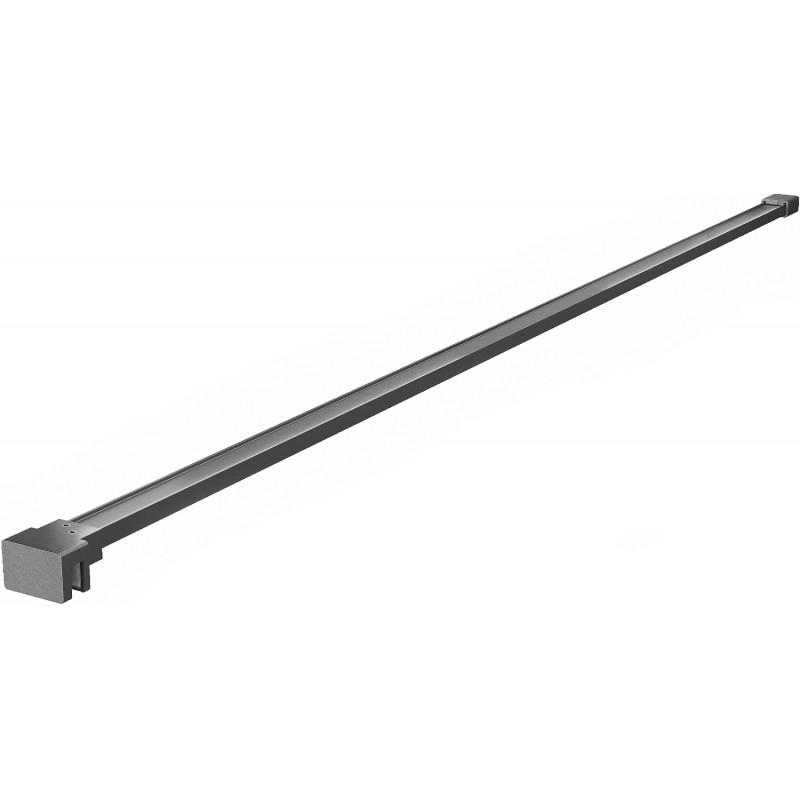 Mexen конзола за душ стена, четкано сиво - 800-01-66