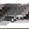 Mexen Velar плъзгаща се душ кабина 110 x 110 см, графит, хром - 871-110-110-41-01