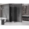 Mexen Velar плъзгаща се душ кабина 120 x 120 см, графит, хром - 871-120-120-41-01
