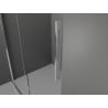 Mexen Velar плъзгаща се душ кабина 100 x 100 см, графит, хром - 871-100-100-41-01