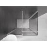 Mexen Velar плъзгаща се душ кабина 110 x 90 cm, графит, хром - 871-110-090-41-01