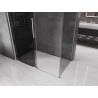 Mexen Velar плъзгащ се душ кабина 140 x 80 см, графит, хром - 871-140-080-41-01