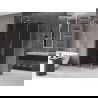 Mexen Velar плъзгаща се душ кабина 140 x 100 см, графит, хром - 871-140-100-41-01