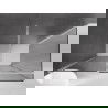 Mexen Velar плъзгаща се душ кабина 150 x 80 cm, графит, хром - 871-150-080-41-01