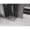 Mexen Velar плъзгаема душ кабина 90 х 100 см, графит, бяла - 871-090-100-41-20