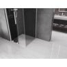 Mexen Velar плъзгаща се душ кабина 110 x 110 см, графит, бяла - 871-110-110-41-20