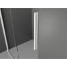 Mexen Velar плъзгащ се душ кабина 120 x 120 см, графит, бял - 871-120-120-41-20