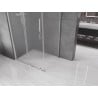Mexen Velar плъзгаща се душ кабина 90 x 70 см, матирано, хром - 871-090-070-31-01