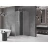 Mexen Velar плъзгаща се душ кабина 90 x 90 см, матирано, хром - 871-090-090-31-01