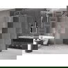 Mexen Velar плъзгаща се душ кабина 100 x 70 см, мразовита, хром - 871-100-070-31-01