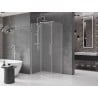 Mexen Velar плъзгаща се душ кабина 110 x 70 cm, замръзване, хром - 871-110-070-31-01