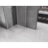 Mexen Velar плъзгаща се душ кабина 100 x 100 cm, матирано стъкло, хром - 871-100-100-31-01