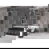 Mexen Velar Плъзгаща се душ кабина 110 x 110 см, матирано, хром - 871-110-110-31-01