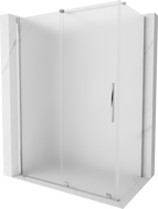 Mexen Velar плъзгаща се душ кабина 150 x 70 см, матова, хромирана - 871-150-070-31-01