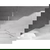 Mexen Velar плъзгаща се душ кабина 160 x 80 см, матирана, хром - 871-160-080-31-01