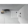 Mexen Flat плосък душов квадратен плосък 80 x 80 см, бял, сифон черен - 40108080B