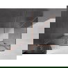 Mexen Velar плъзгаща се душ кабина 90 x 120 cm, графит, изчеткана мед - 871-090-120-41-65