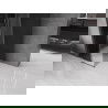 Mexen Velar плъзгаща се душ кабина 100 х 100 см, графит, четкано сиво (gun gray) - 871-100-100-41-66