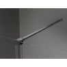 Mexen Velar плъзгаща се душ кабина 110 x 110 см, графит, четка gun gray - 871-110-110-41-66