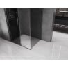 Mexen Velar разтегателен душ кабина 100 x 85 см, графит, четкан gun gray - 871-100-085-41-66